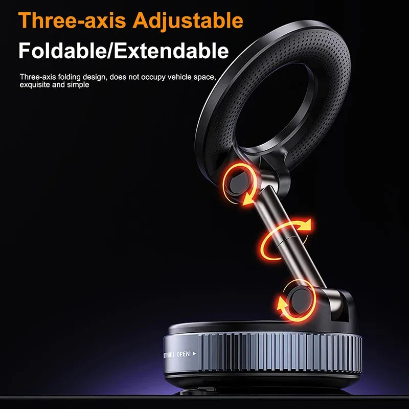 Support de téléphone magnétique pour voiture rotation 360°