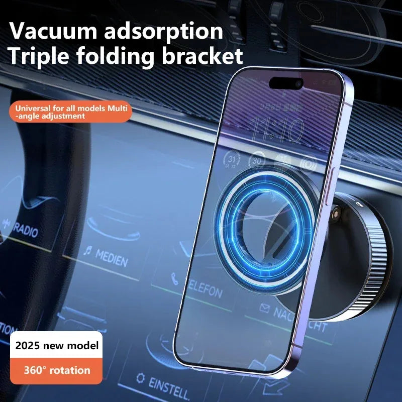 Support de téléphone magnétique pour voiture rotation 360°